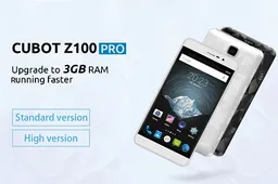 Cubot Z100 Pro discount coupon for an Amazon sale