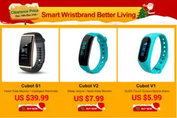 Cubot Smart Band Deals over on AliExpress - Starting at $5.99!