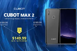 Big CUBOT MAX 2 available for $149.99 on Gearbest