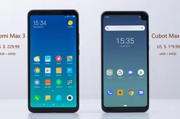 CUBOT Max 2 vs Xiaomi Max 3, showdown of huge screens
