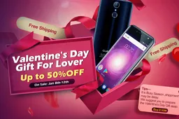 Cubot Valentine's Day Promo Up on their Official AliExpress Store