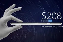 Cubot release their thinnest phone ever