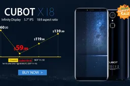 Cubot X18 with 5.7-inch 18:9 Display Presales Kick Off
