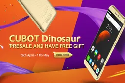 CUBOT Dinosaur enters presale with some improvements made