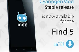 Stable release of CyanogenMod for Oppo Find 5 released