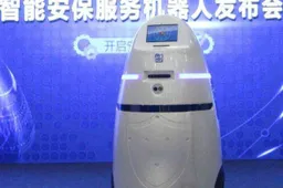 China’s streets are being patrolled by a Robocop that looks like R2D2