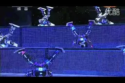 Dancing Robots Perform for Chinese New Year Celebrations