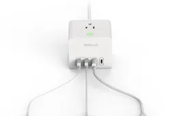 Dodocool DC32 Smart 3-outlet 4-port USB Power Strip now on Sale