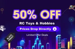 Tomtop Best Black Friday Deals on Hubsan Drones and More!