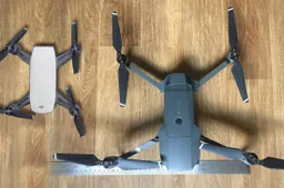 DJI's Spark drone looks like the younger sibling of the Mavic Pro