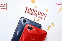 Realme achieves 1 million total unit sales
