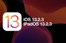 iOS 13.2.3 update brings several bug fixes