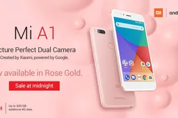 Rose Gold Xiaomi Mi A1 lands in India