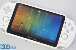 Droid X360 Android Playstation Vita Clone Arrives in White