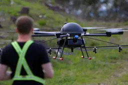 In China, Plant Drones Used To Disinfect Village (16,000 square meter)