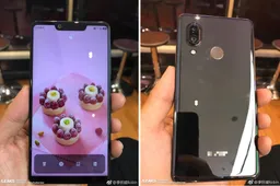 Sharp Aquos S3 Live Pictures shows iPhone-X-like design