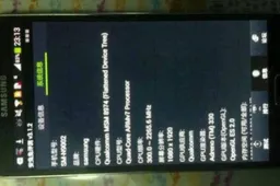 Dual SIM, Snapdragon 800 Galaxy Note 3 spy photos and Antutu