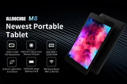 Dual SIM LTE tablet ALLDOCUBE M8 available on Amazon