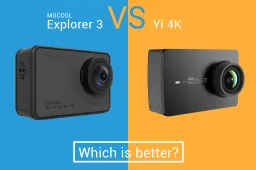 MGCOOL Explorer 3 vs Yi 4K: Which is Better?