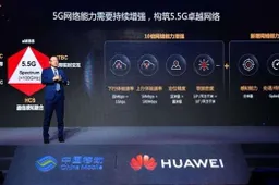 Huawei gets ahead of 5G - releases 5.5G with 10Gbps downlink speed