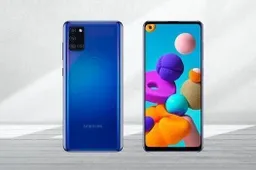 New Samsung Galaxy A21s With 6GB+128GB Larger Storage Announced