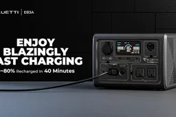 BLUETTI to launch ultra-portable power station EB3A with 268Wh