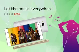 Cubot Echo - first music oriented phone from Cubot