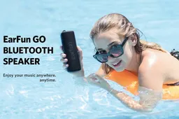 BT speaker EarFun Go with 50% off for only $19.99 !