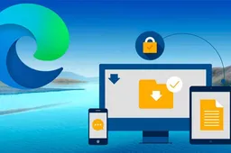 Microsoft Edge Drop, Finally a Solution to Cross Platform File Sharing