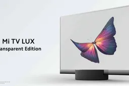 Mi TV Lux Transparent Edition is the Xiaomi's truly transparent television!