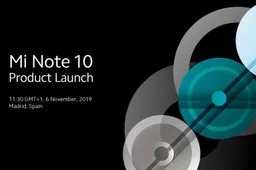 Xiaomi Mi Note 10 to arrive in Spain on November 6th