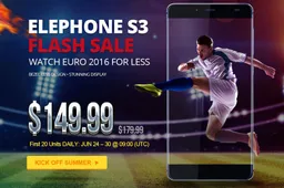 Elephone S3 flash sales are raging on