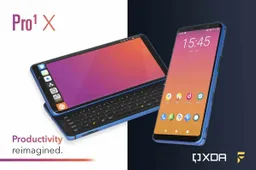 Pro1-X is a phone by XDA that brings back the physical keyboard!