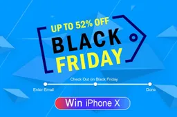 Koogeek Black Friday Promo - Save up to 52% and Win an iPhone X