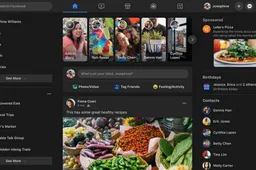 Facebook rolls out its new interface with dark mode