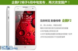 FAEA F2 with 5-inch FHD display and NFC will be released June 15th!