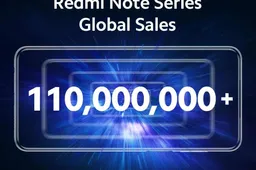 Redmi Note series sales exceed 110 million - sold about 10 million units in 5 months