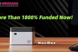GMK NucBox Reaches 1800% of its Goal, Here's How to Enter their Referral Contest
