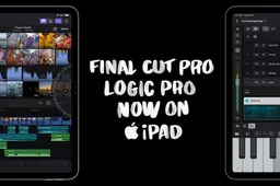 Final Cut Pro and Logic Pro for iPad are here: Check out the pricing and compatibility