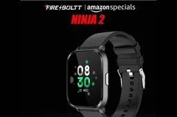 Fire-Boltt Ninja 2 Launched In India, To Go On Sale On Amazon Soon
