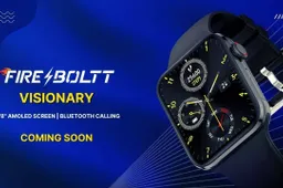 Fire-Boltt Visionary Smartwatch With Beautiful Design Lands In India