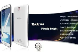 Actwell i6000 1080 phablet turns up as the Firefly V65 with 2GB RAM