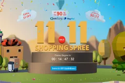 Geekbuying 11.11 Shopping Day Carnival Commences on November 8th