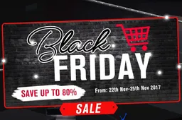 Black Friday Kicks Off on Geekmaxi - Savings for up to 80%!