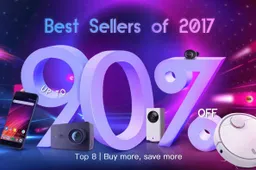 Geekbuying Best Sellers of 2017 now on Flash Sale - Save up to 90%