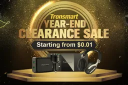 Tronsmart Year-End Clearance Sale at Geekbuying - Starting at $0.01