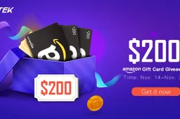 BESTEK is Giving Away $200 Amazon Gift Cards and Products at $0.01