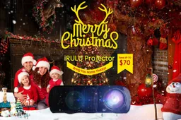 iRULU Projectors on Sale for Christmas - Save Up To $70