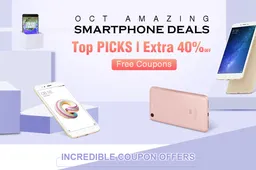 Geekbuying October Amazing Sale Kicks Off Today