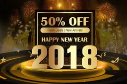 Geekbuying's Happy New Year Promo Kicks Off - Up to 50% Off